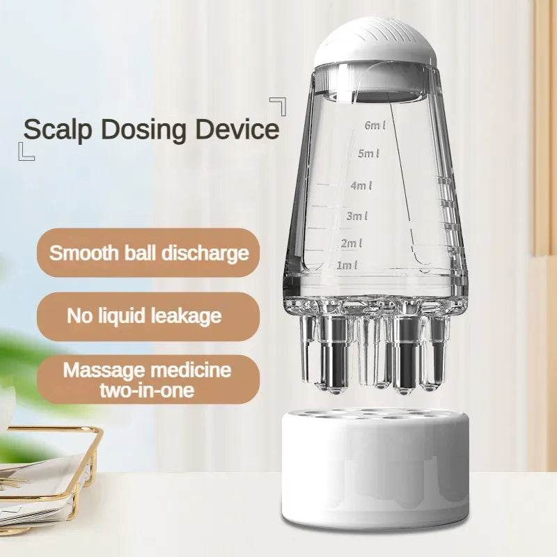 Oil Liquid Guiding Massager Scalp