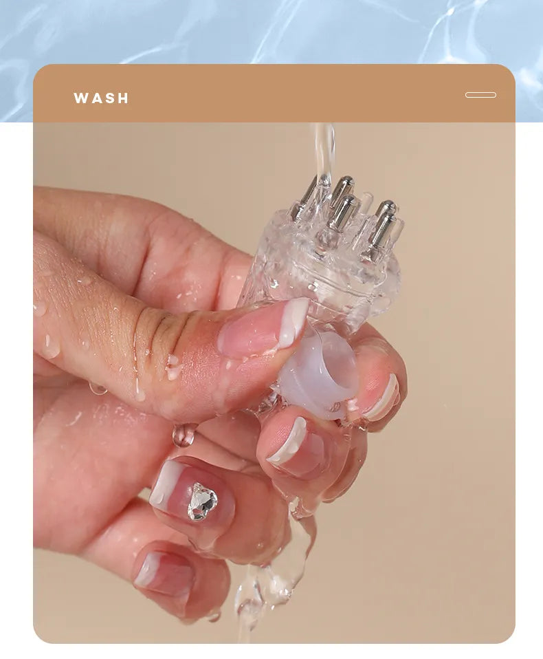 Oil Liquid Guiding Massager Scalp